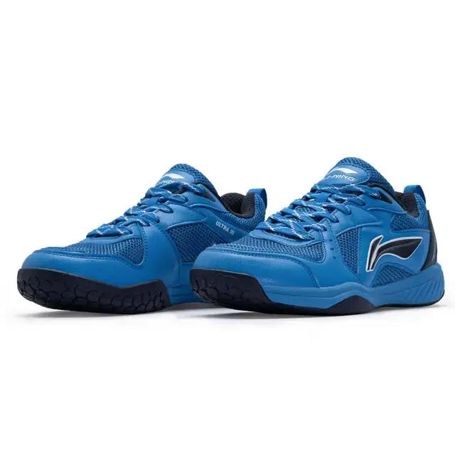 Li-Ning Ultra III Badminton Shoe ( Azur Blue / Dress Blue) JR.