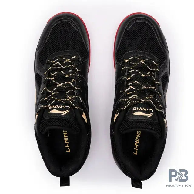 Li-Ning Ultra III Badminton Shoe ( Black / Apricot Cream) JR.