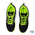 Lining Ultra 4 Badminton shoes (Black/lime).