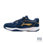 Lining Ultra 4 Badminton shoes (Navy / Gold).