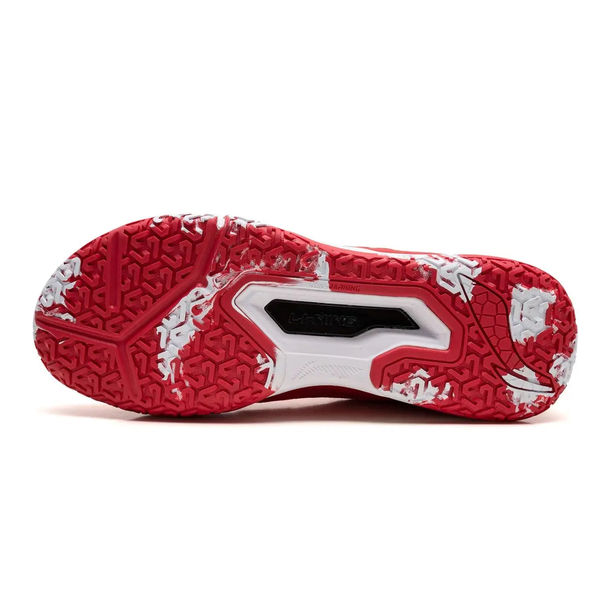 Li-Ning Saga Lite 6 Badminton Shoes (Red / White).