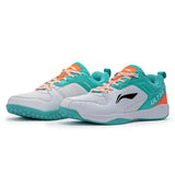 Lining Ultra Speed Badminton Shoes ( White/ Green /Orange)