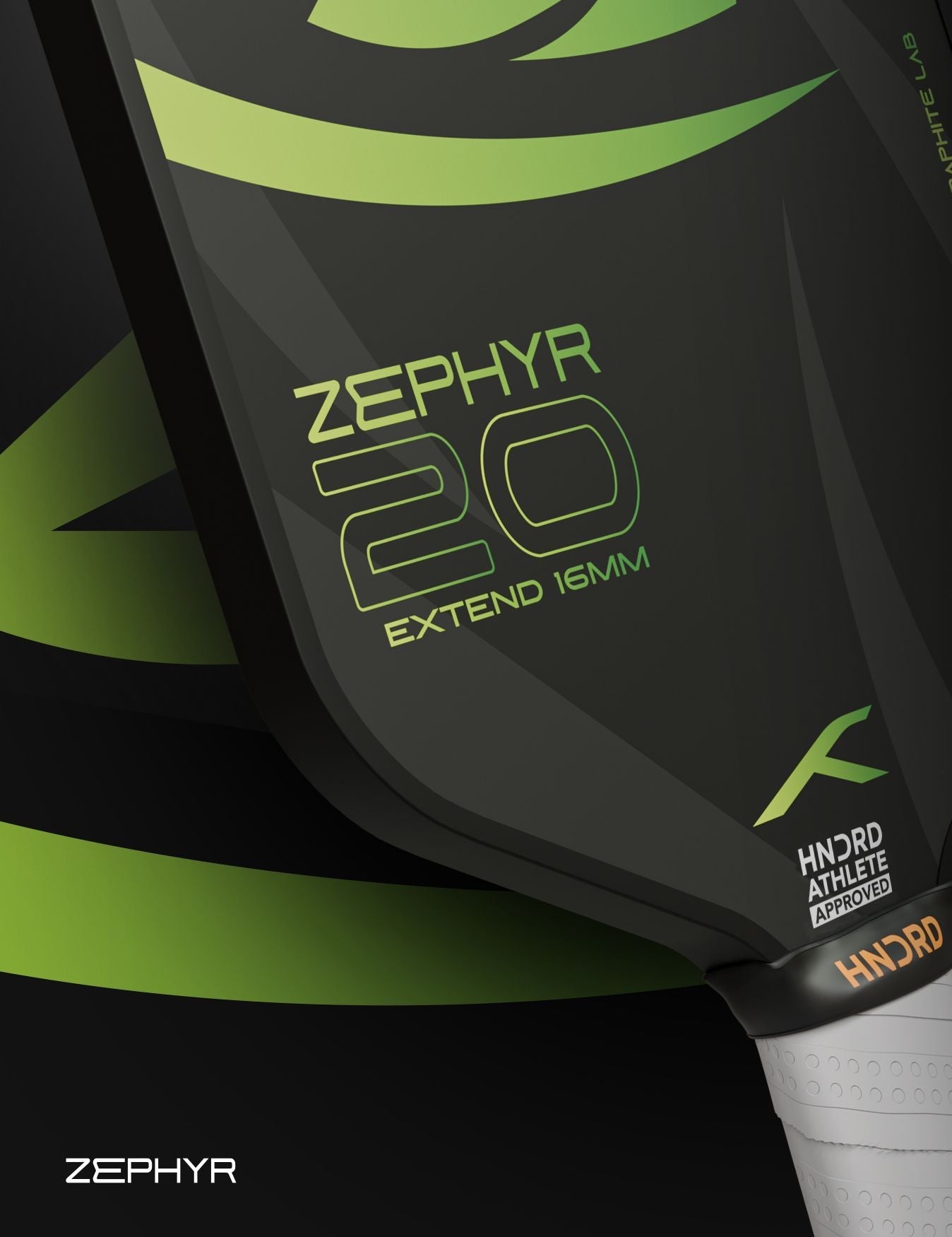hundred zephyr20 extend picklball raket

