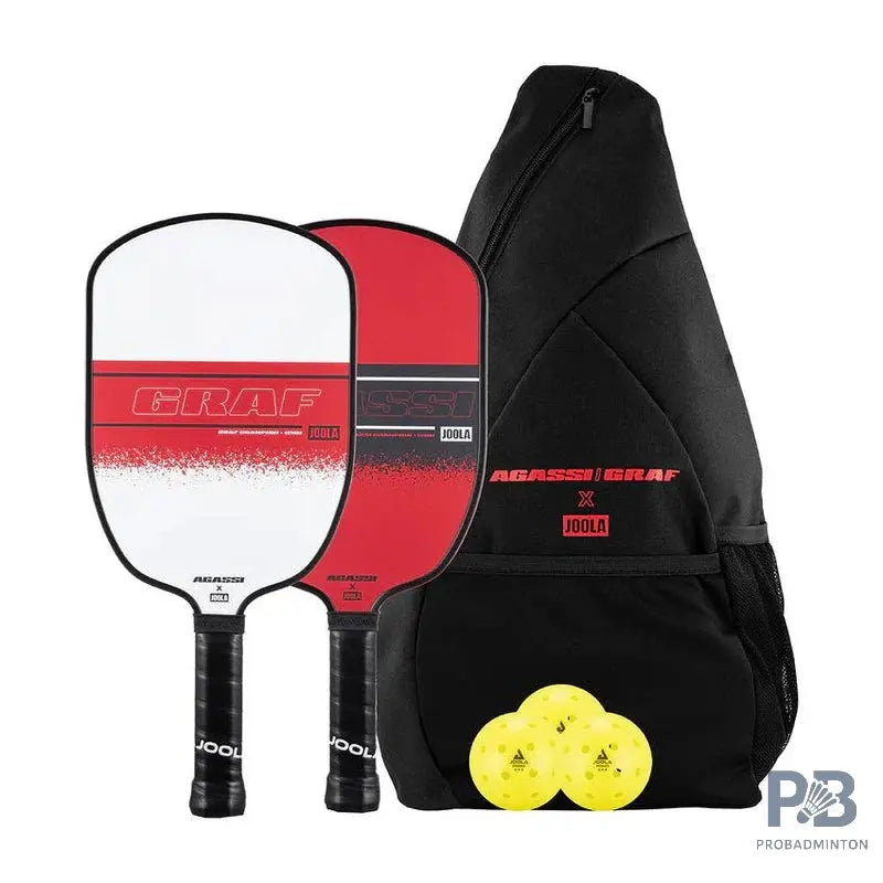 Joola Agassi/Graf Champion Pickleball Paddle Set.