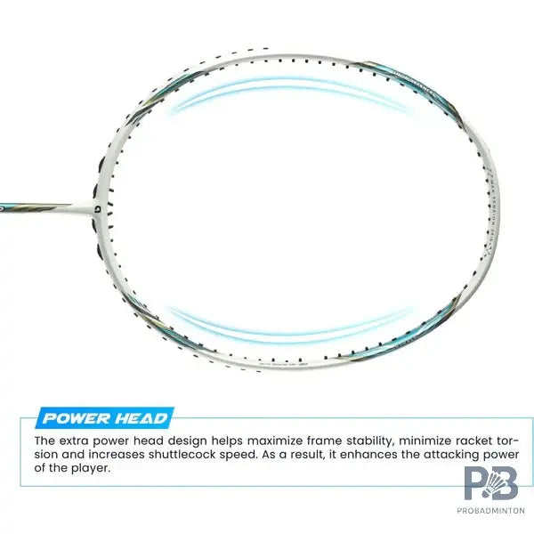 Apacs Counter Attack Badminton Racket – 6U Lightweight | Head Heavy | High-Speed Frame.