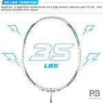 Apacs Counter Attack Badminton Racket – 6U Lightweight | Head Heavy | High-Speed Frame.