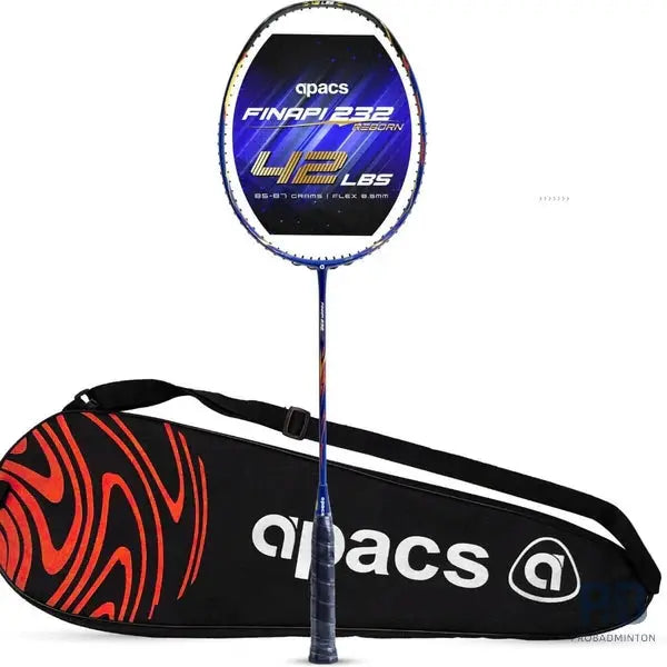 Apacs Finapi 232 Reborn  Badminton Racket – Head Heavy | High Modulus Graphite.