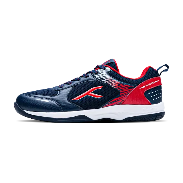 Hundred court Star Pro Badminton Shoes navy/red/white