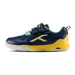 Hundred Court Champions Badminton Shoe | Navy/Yellow/Green.