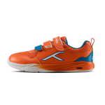 Hundred Court Champions Badminton Shoe | Orange/Blue/White.