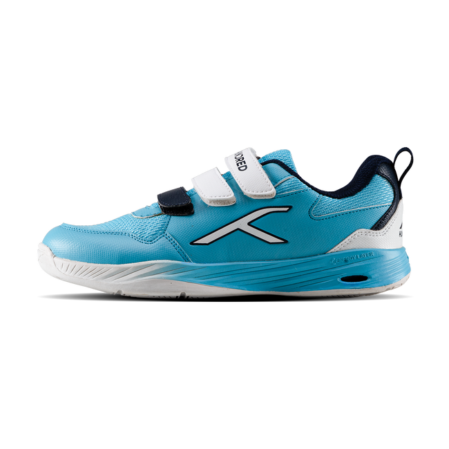 Hundred Court Champions Badminton Shoe | Blue/White/Navy.