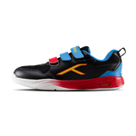Hundred Court Champions Badminton Shoe | Black/Blue/Red.