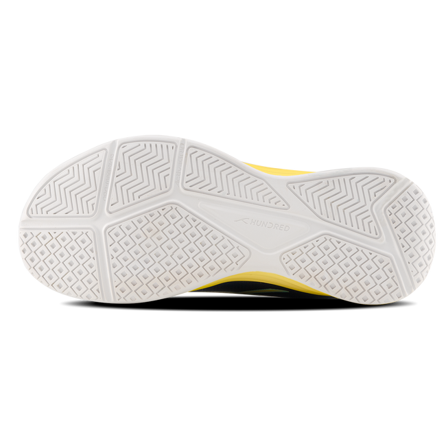 Hundred Court Champions Badminton Shoe | Navy/Yellow/Green.