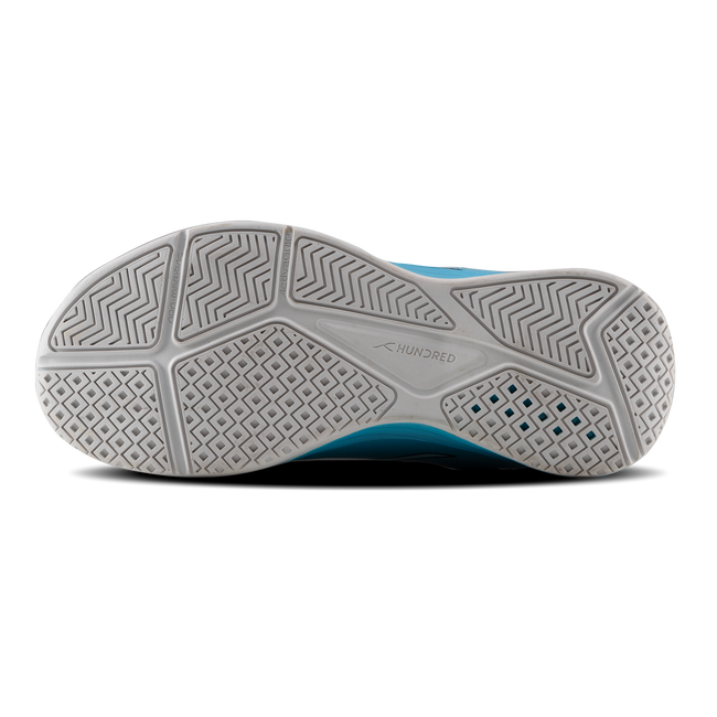 Hundred Court Champions Badminton Shoe | Blue/White/Navy.