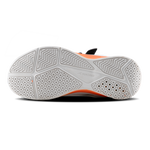 Hundred Court Champions Badminton Shoe | White/Orange/Sea Blue.