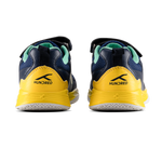 Hundred Court Champions Badminton Shoe | Navy/Yellow/Green.