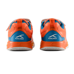 Hundred Court Champions Badminton Shoe | Orange/Blue/White.