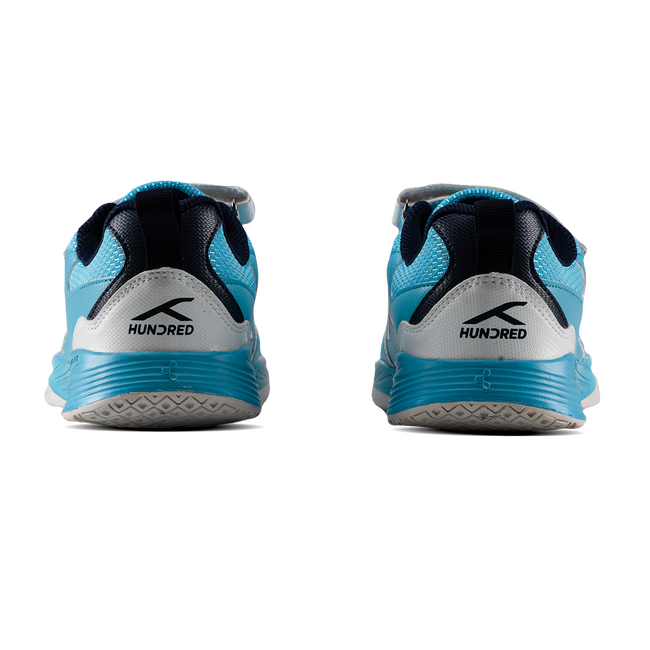 Hundred Court Champions Badminton Shoe | Blue/White/Navy.