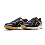 Hundred COURT STAR PRO Badminton Shoe | BLACK/GOLD.