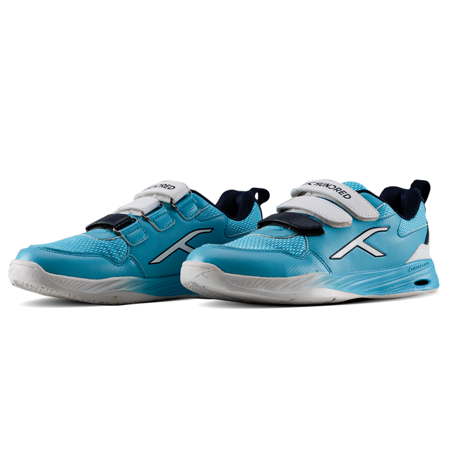 Hundred Court Champions Badminton Shoe | Blue/White/Navy.