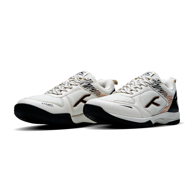 Hundred Court Star Pro Badminton Shoes LEMONADE/BLACK.