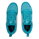 Hundred COURT STAR PRO Badminton Shoe | TURQUOISE/WHITE/LIME.