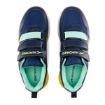 Hundred Court Champions Badminton Shoe | Navy/Yellow/Green.