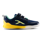 Hundred Court Champions Badminton Shoe | Navy/Yellow/Green.
