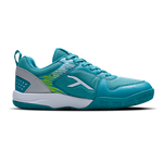 Hundred COURT STAR PRO Badminton Shoe | TURQUOISE/WHITE/LIME.