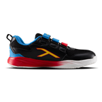 Hundred Court Champions Badminton Shoe | Black/Blue/Red.