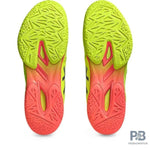 Asics COURT CONTROL FF 3 PARIS Indoor Shoes (Safety Yellow / Black).