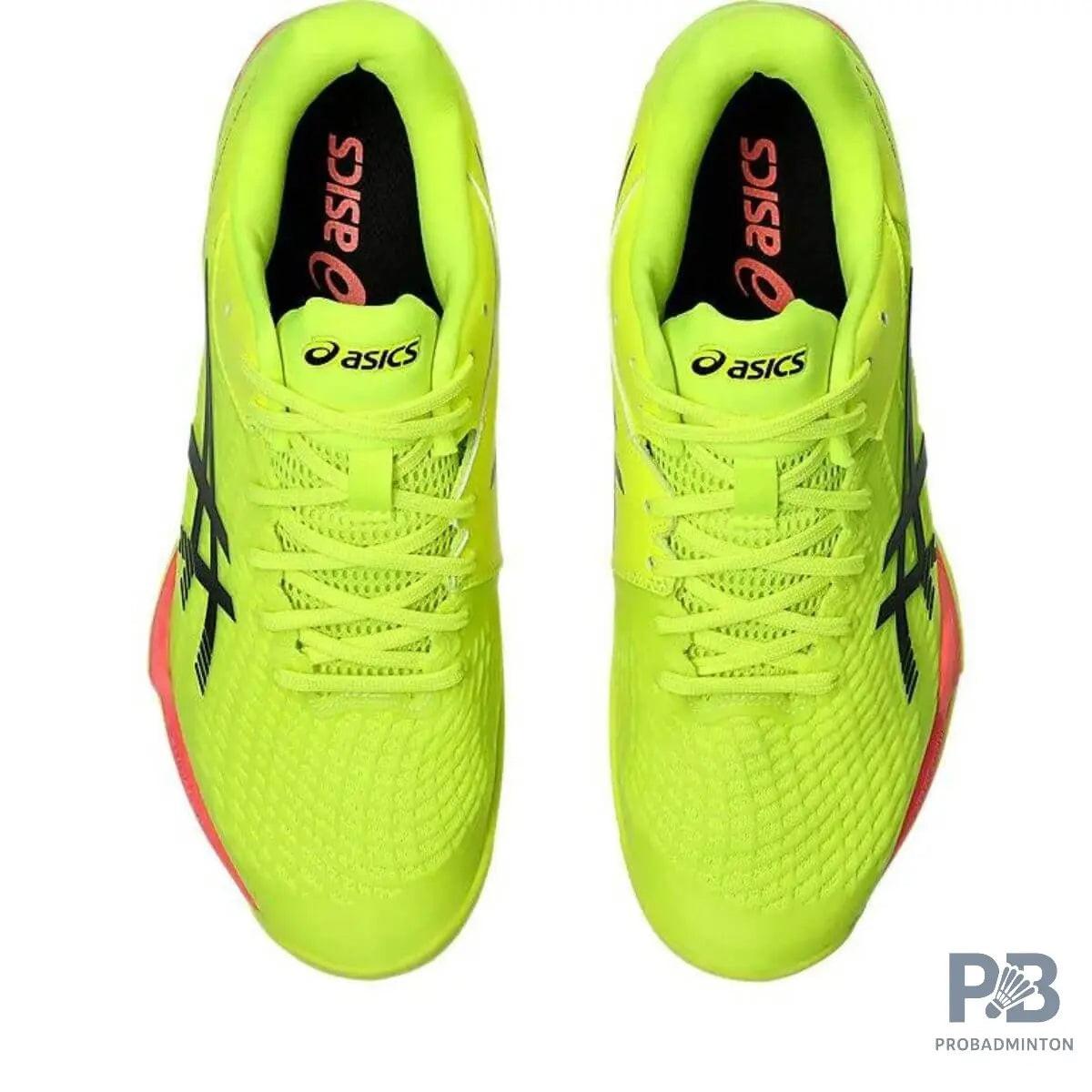 Asics COURT CONTROL FF 3 PARIS Indoor Shoes (Safety Yellow / Black).