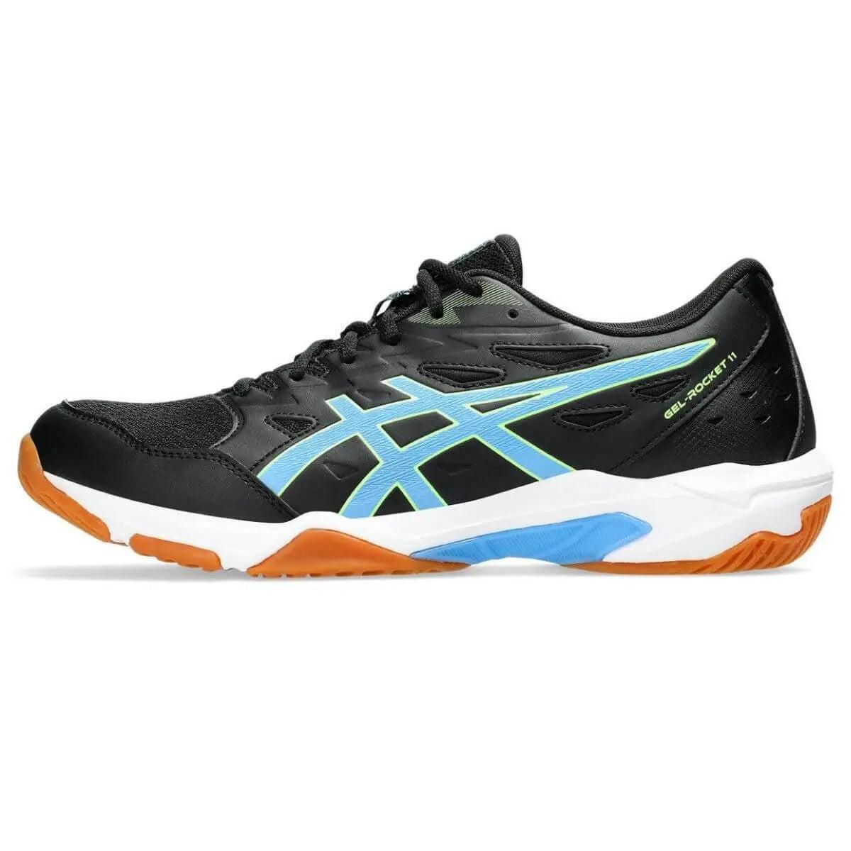Asics GEL-ROCKET 11 Indoor Court Shoe ( Black/ Waterscape).