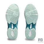 ASICS GEL ROCKET 11 INDOOR SHOES (BLUE TEAL/PALE MINT).
