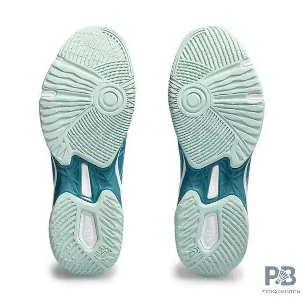 ASICS GEL ROCKET 11 INDOOR SHOES (BLUE TEAL/PALE MINT).