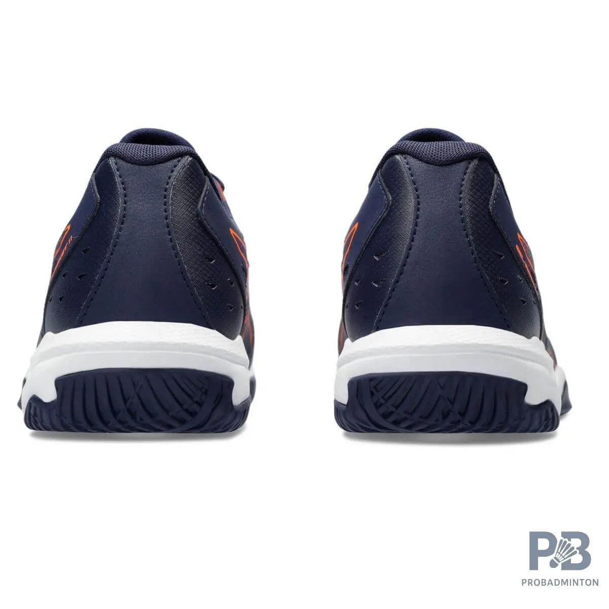 Asics GEL-ROCKET 11 Indoor Court Shoe (Pea Coat / Hyper Orange).