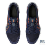 Asics GEL-ROCKET 11 Indoor Court Shoe (Pea Coat / Hyper Orange).