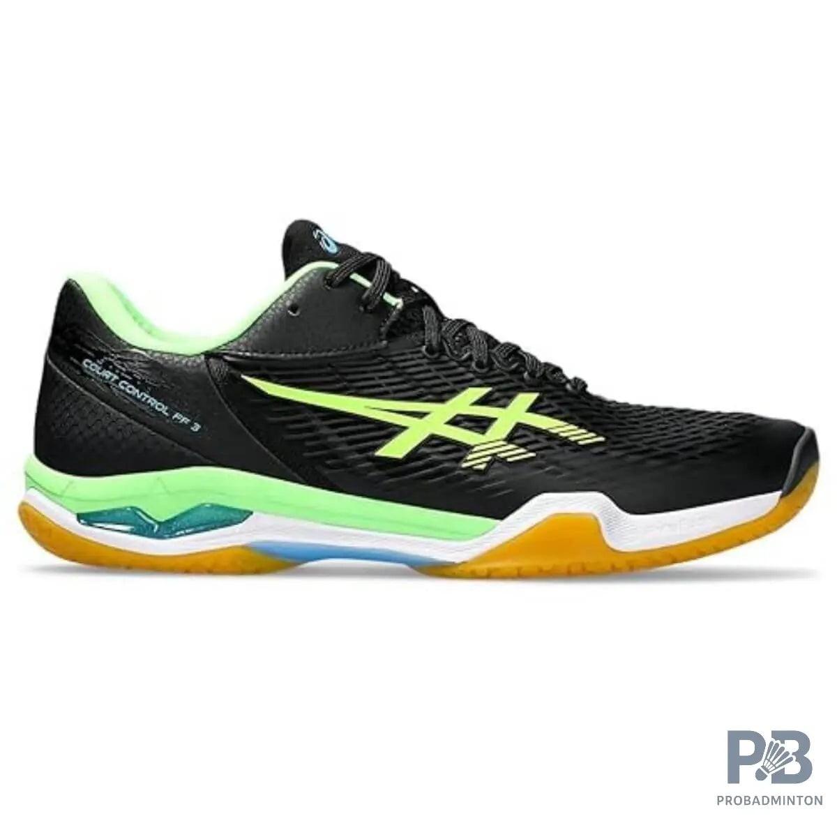 Asics COURT CONTROL FF 3 PARIS Shoes ( BLACK/LIME BURST).