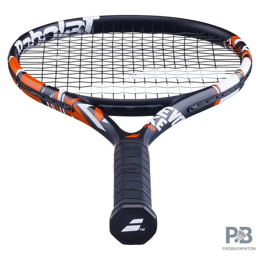 Babolat Evoke Tour Tennis Racquet (105sq.in, Strung) - Power & Control | Black/Orange | Best Price India.