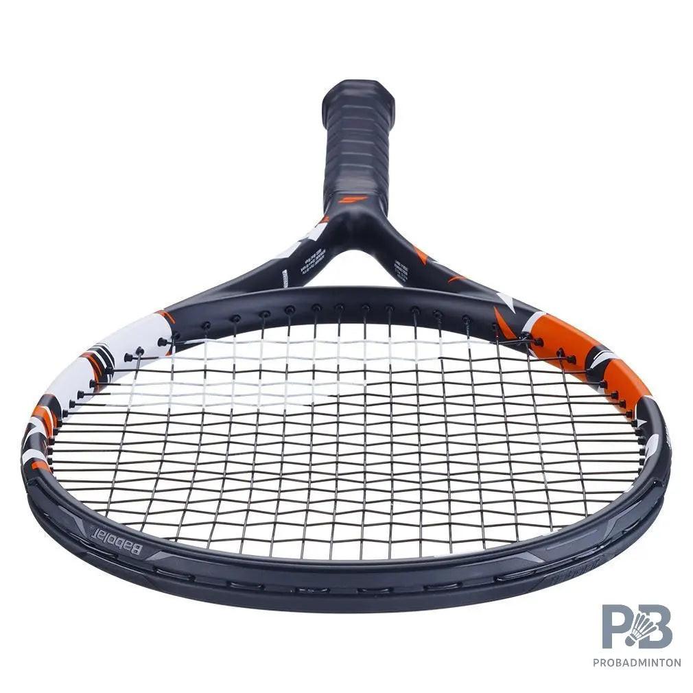 Babolat Evoke Tour Tennis Racquet (105sq.in, Strung) - Power & Control | Black/Orange | Best Price India.