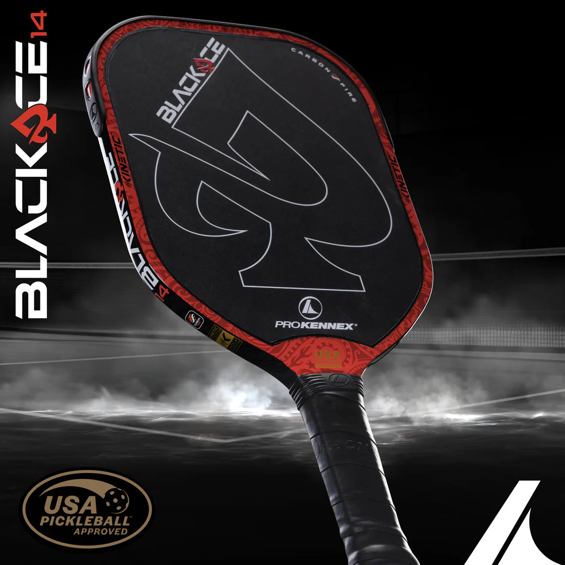 ProKennex Black Ace Pickleball Paddle | Lightweight Control & Power Paddle | Buy Online at Probadminton.in.