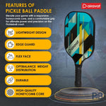 Airavat BANG Pickleball Paddle – Lightweight Fiberglass Paddle Ball in India | Best Pickleball Paddles India for Beginners.