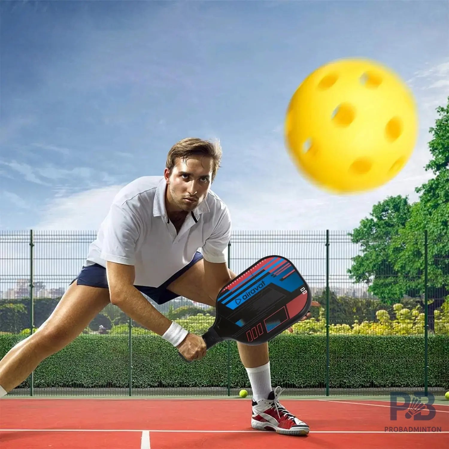 Airavat BANG Pickleball Paddle – Lightweight Fiberglass Paddle Ball in India | Best Pickleball Paddles India for Beginners.