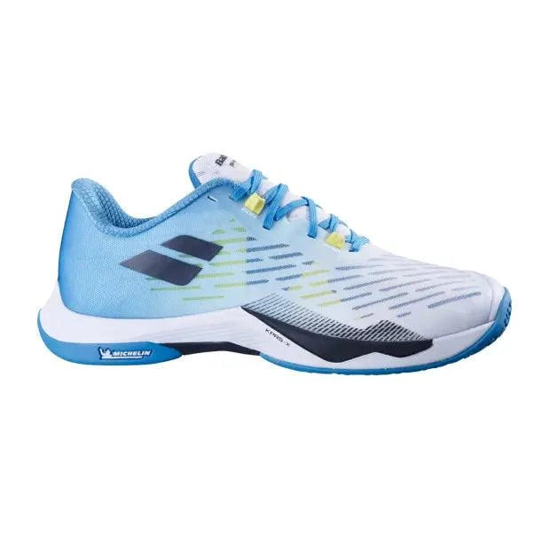 Babolat Shadow Tour 5 Badminton Shoes (Algier Blue) – Professional Indoor Court Shoes | Buy Online at Probadminton.in.