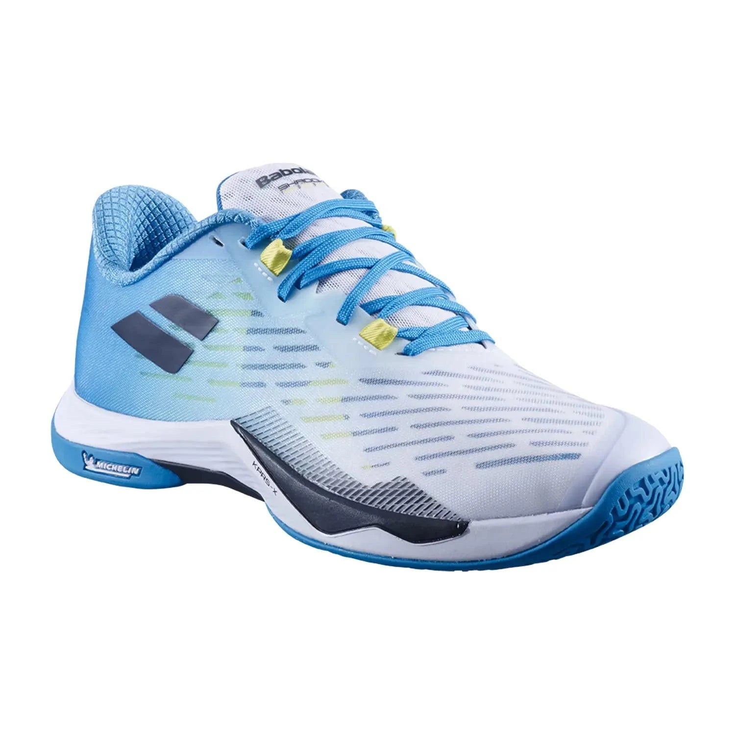 Babolat Shadow Tour 5 Badminton Shoes (Algier Blue) – Professional Indoor Court Shoes | Buy Online at Probadminton.in.