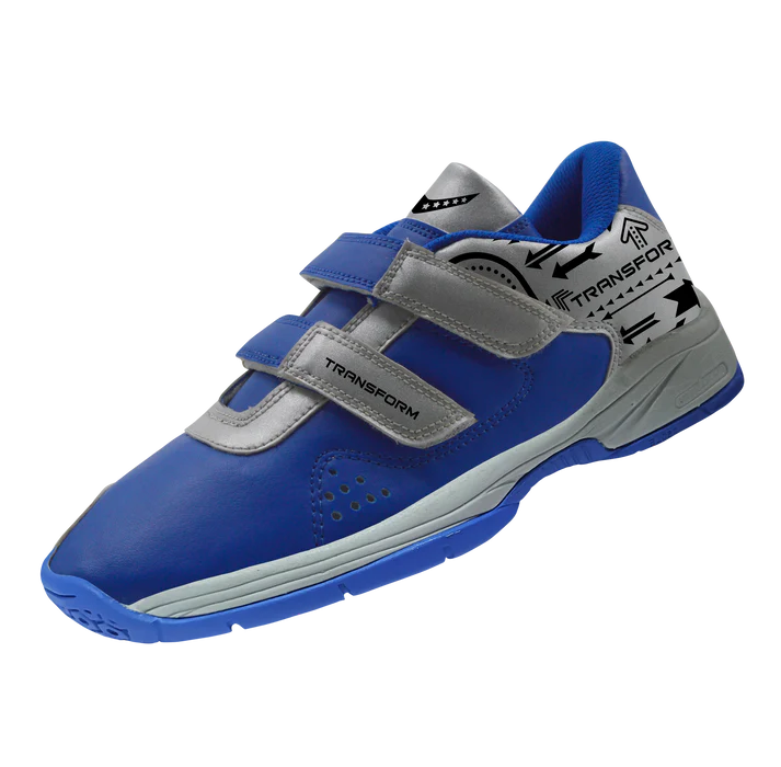 transform ninja kids badmnton shoe royal blu


