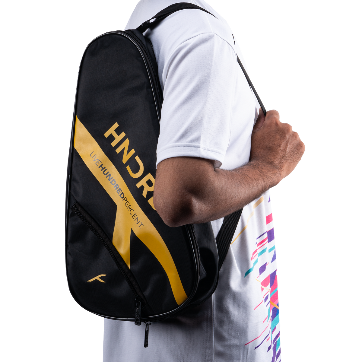 hundred cosmopack convertible pickleball bag black

