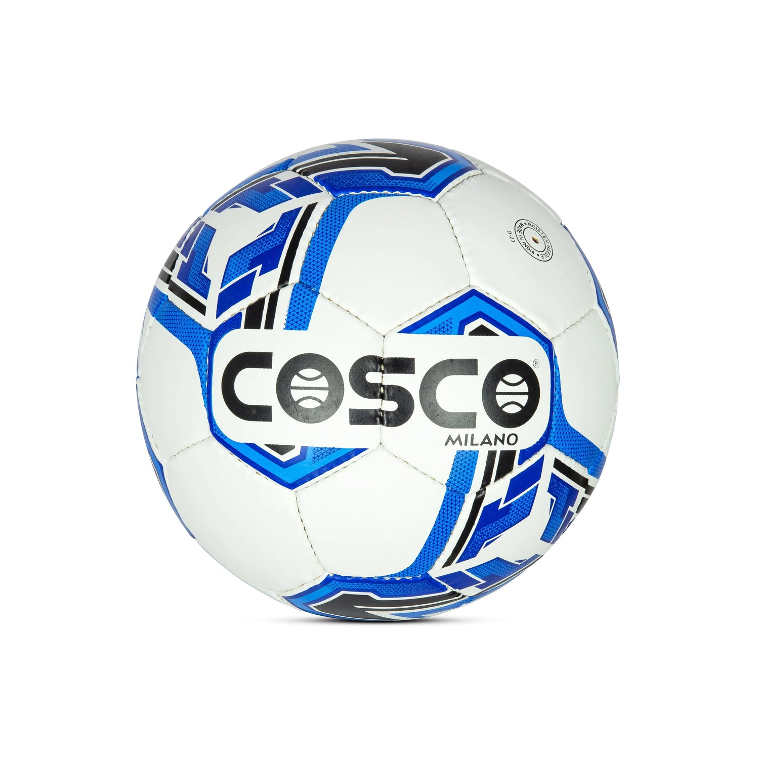Cosco Milano Football – Hand-Sewn 32 Panel Training Football | Synthetic Rubber, Made in India.