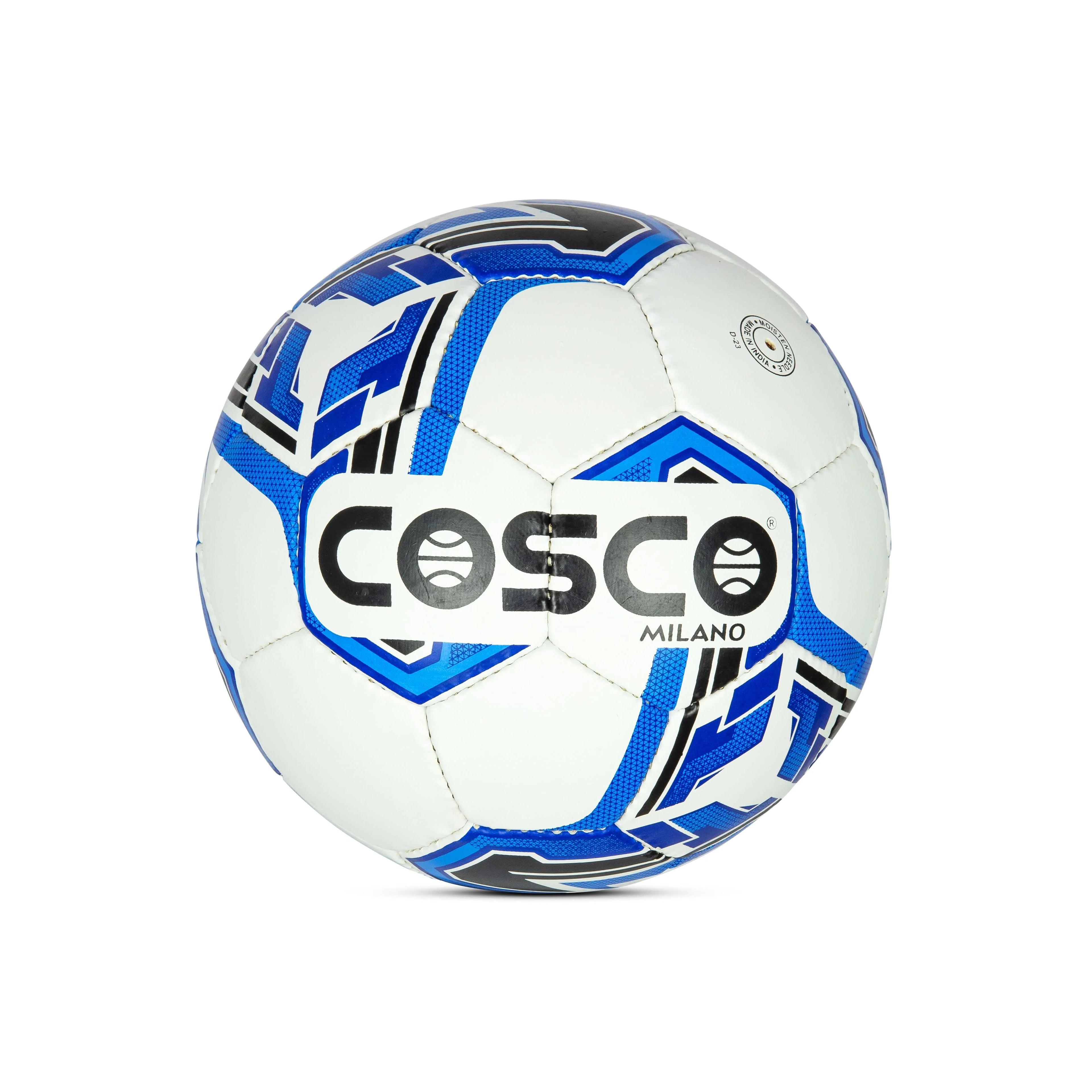 Cosco Milano Football – Hand-Sewn 32 Panel Training Football | Synthetic Rubber, Made in India.
