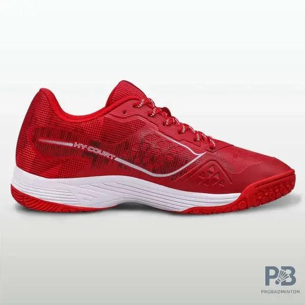 Nivia Hy-Court 3.0 Badminton Shoe | Red.